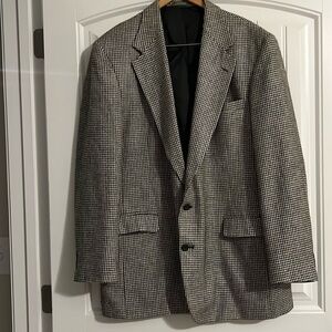 Haggar Gentleman’s Fit Imperial Houndstooth Sports Coat 46 Long